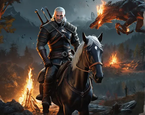 witcher,bronze horseman,horseman,blacksmith,massively multiplayer online role-playing game,man and horses,game illustration,horsemen,carpathian,assassin,cullen skink,heroic fantasy,horseback,dane axe,game art,alpha horse,wolf hunting,hunting scene,dragon slayer,horse herder,Unique,Design,Infographics