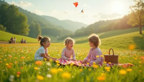 meadow play,children's background,spring background,little girls walking,picnickers,girl and boy outdoor,springtime background,walk with the children,picking flowers,field of flowers,picnicking,meadow flowers,flowers field,spring nature,girl picking flowers,summer meadow,spring meadow,flower meadow,picnic,picnics,Photography,General,Realistic