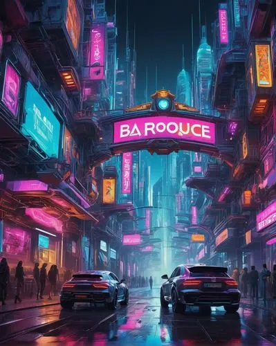 cyberpunk,colorful city,cityscape,bladerunner,soir,neon arrows,banlieues,cyberscene,bangkok,futuristic,futuristic landscape,neons,boulevard,suburb,republique,neon,harbour city,cybercity,monaco,futurepop,Art,Classical Oil Painting,Classical Oil Painting 01