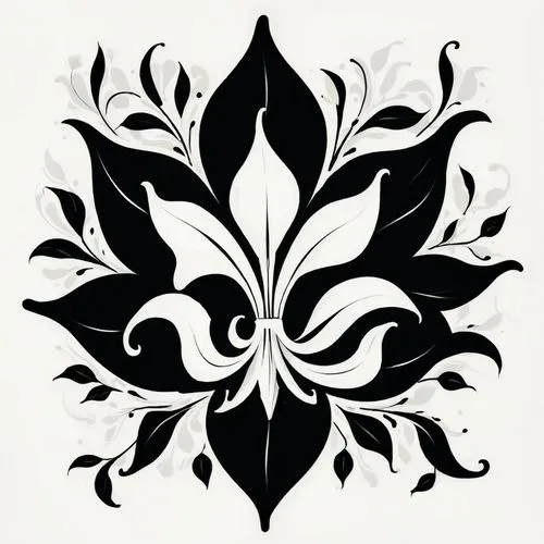 fleur de lis,acanthus,fleur de lys,lotus png,scrollwork,flourishes,flora abstract scrolls,heart and flourishes,floral ornament,black and white pattern,inkblot,damask background,flowers png,damask,suit of spades,inlaid,marquetry,calligraphic,lotus leaf,pinstriping,Illustration,Vector,Vector 14