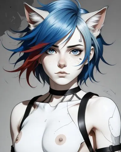 mukuro,miqati,riska,vani,manami,soejima,motoko,shimei,felicia,domino,krita,cortana,morgana,rei ayanami,levy,cat eyes,feline,cel shading,bns,nyx