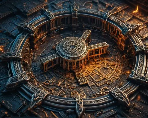 pandorica,labyrinthian,astronomical clock,reichstag,ancient city,mandelbulb,Photography,General,Fantasy