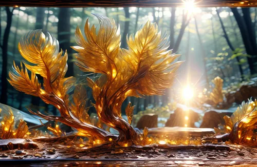 3d fantasy,golden rain,fire and water,fire background,golden flowers,dancing flames,golden trumpet trees,digital compositing,full hd wallpaper,flame spirit,splash photography,fractalius,fractal environment,fire flower,golden leaf,five elements,finch in liquid amber,golden candle plant,gold leaves,firedancer