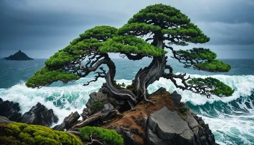 dragon tree,the japanese tree,bonsai tree,isolated tree,bonsai,canarian dragon tree,celtic tree,pine tree,okinoshima,yakushima,arbre,azores,islet,lone tree,lonetree,tropical tree,macrocarpa,japan landscape,amazing nature,tree of life,Photography,General,Fantasy