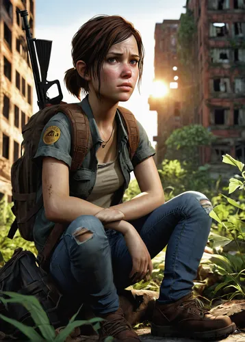 lara,cargo pants,gi,croft,nora,renegade,lori,piper,lost in war,background image,edit icon,game art,silphie,katniss,png image,children of war,girl with gun,cg artwork,lis,mara,Illustration,American Style,American Style 10