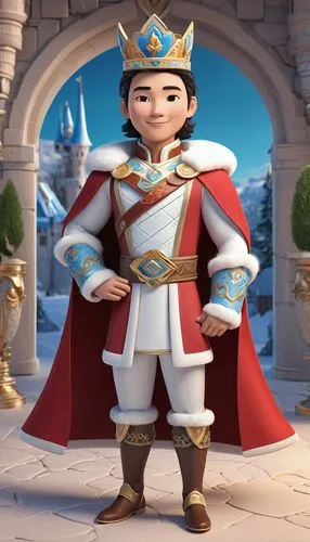 caliandro,jafar,farquaad,king caudata,pangeran,princedoms,Unique,3D,3D Character