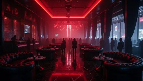 nightclub,retro diner,neon coffee,ufo interior,diner,bladerunner,neon drinks,cyberscene,sulaco,neon cocktails,cyberpunk,cyberia,neon tea,red matrix,cantina,lair,replicants,cybercity,cinema strip,3d render,Photography,General,Realistic