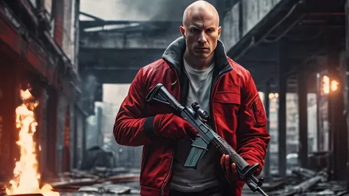 red hood,assassin,mercenary,fury,daredevil,free fire,sniper,action film,renegade,janitor,gunsmith,action hero,infiltrator,gangstar,shooter game,m9,merc,assassination,common,man holding gun and light,Photography,Documentary Photography,Documentary Photography 23