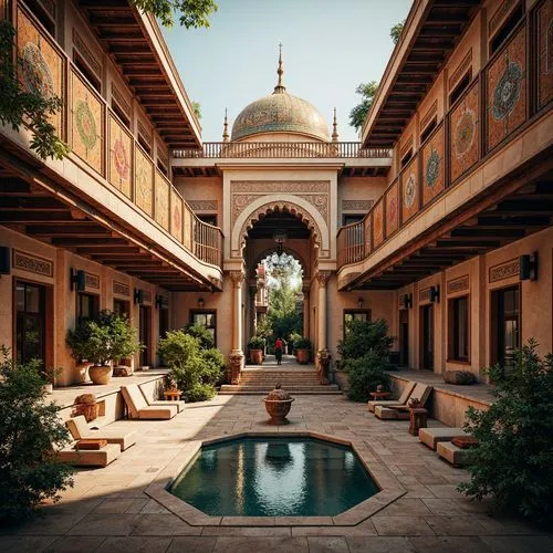 amanresorts,persian architecture,riad,haveli,marrakesh,iranian architecture,yazd,medinah,courtyards,dorne,courtyard,inside courtyard,orientalist,samarqand,asian architecture,behesht,kashan,marrakech,quasr al-kharana,mamounia