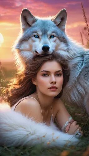 wolf couple,fantasy picture,wolens,wolffian,aleu,foxed,vulpes,fantasy portrait,wolves,two wolves,wolfsschanze,white fox,romantic portrait,wolfsangel,shernoff,fantasy art,canids,wolpaw,foxxx,fox,Conceptual Art,Fantasy,Fantasy 05