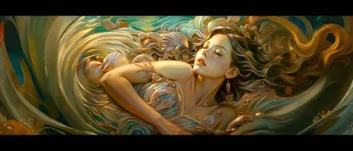 amano,fantasy art,mermaids,merfolk,sirens,water nymph,secret garden of venus,3d fantasy,amorous,mermaid background,bodypainting,siren,psyche,fantasy picture,world digital painting,immersed,mirror of souls,mermaid,surrealism,waltz