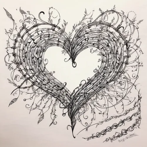 heart line art,heart flourish,heart swirls,stitched heart,heart and flourishes,heart design,heart clipart,line art wreath,heart shape frame,winged heart,tree heart,calligraphic,two hearts,heart pattern,the heart of,wood heart,watery heart,heart background,heart,a heart,Illustration,Black and White,Black and White 05