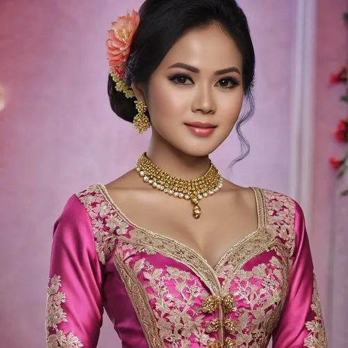 Wanita cantik memakai kebaya indonesia sedang nari jaipong,kartini,kebaya,vietnamese woman,laotian,khmers,sukarnoputri,peranakan,indonesian women,cambodian,saloma,wedding photo viet,suciwati,khamti,ao