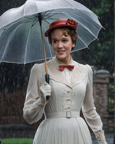 mary poppins,maureen o'hara - female,the victorian era,mrs white,victorian lady,downton abbey,white rose snow queen,suffragette,daisy jazz isobel ridley,jane austen,red rose in rain,british actress,suit of the snow maiden,southern belle,in the rain,sound of music,umbrella,alice in wonderland,brolly,stepmother,Photography,General,Natural