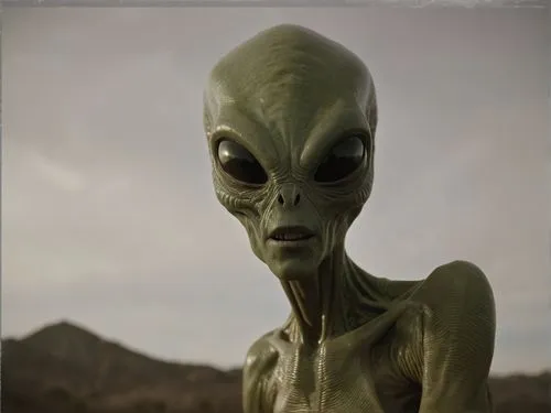 alien,a alien with big eyes looking at the camera,extraterritorial,obertan,seti,alien,namurian,sleestak