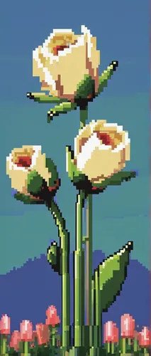 flowerful desert,retro flowers,tulip bouquet,seed cow carnation,broccoflower,two tulips,pixel cells,desert flower,tulips,potted flowers,tulip festival,carnations,calla lilies,tulip flowers,trumpet flowers,vineyard tulip,jonquils,spring carnations,frame flora,pixel art,Unique,Pixel,Pixel 01