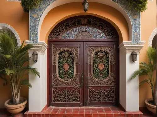 garden door,peranakan,doorkeepers,doorways,front door,doorway,entryways,moroccan pattern,entranceway,entryway,majorelle,main door,house entrance,peranakans,front gate,spanish tile,puertas,mihrab,entranceways,marrakesh,Illustration,Black and White,Black and White 02