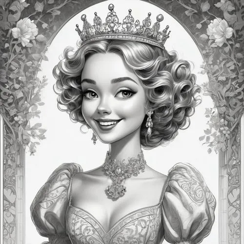 princess anna,princess sofia,thumbelina,princess crown,victorian lady,elsa,Illustration,Abstract Fantasy,Abstract Fantasy 23