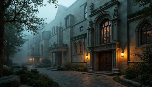 theed,dishonored,victorian,cryengine,greystone,sansar,briarcliff,streamwood,victoriana,courtyards,old linden alley,riftwar,apartment house,apartment building,maplecroft,morning fog,townhouse,syberia,haunted cathedral,brownstones