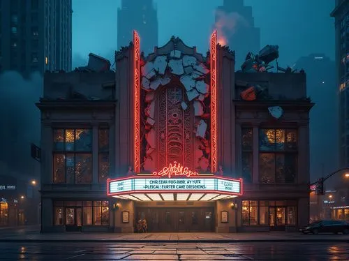 cinerama,orpheum,cinema 4d,fox theatre,belasco,cinema,chicago theatre,ohio theatre,alabama theatre,cinemas,theaters,radio city music hall,movie theater,detroit,old cinema,metropolis,warner theatre,theatre marquee,empty theater,bioshock,Photography,General,Realistic