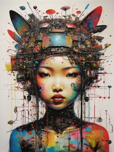 pacitti,japanese art,chevrier,imaginasian,imaginacion,grafite,asian vision,dran,hoshihananomia,cybernetic,hypercomplex,rankin,infrequency,graffiti art,samsara,idealisation,murakami,wenhao,dream art,cybernetics,Conceptual Art,Graffiti Art,Graffiti Art 05