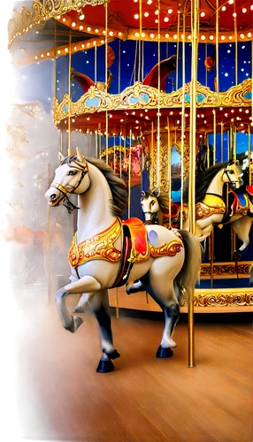 carousel horse,carousel,merry-go-round,carnival horse,merry go round,chariot racing,funfair,jousting,horse running,amusement ride,horse riders,children's ride,equines,annual fair,fairground,horse racing,greyhound racing,bumper cars,two-horses,play horse,Illustration,Abstract Fantasy,Abstract Fantasy 21