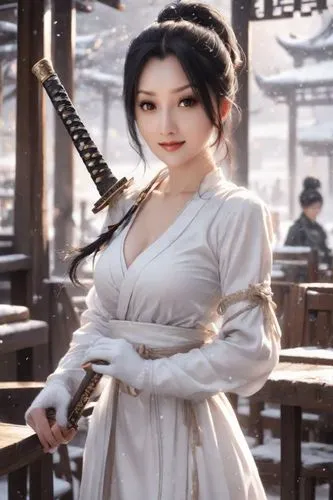 shuanghuan noble,beautiful girls with katana,vintage asian,mulan,xiangwei,korean culture,katana,xizhi,hwachae,hanbok,oriental princess,geisha,siu mei,tai qi,xuan lian,chinese background,ao dai,xing yi quan,inner mongolian beauty,xiaochi