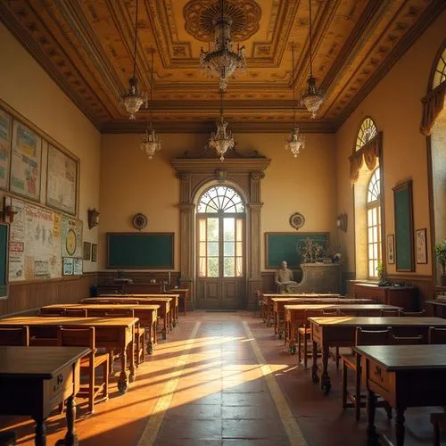 schoolrooms,schoolroom,lecture room,lecture hall,classrooms,aula,refectory,class room,academie,classroom,sorbonne,scuola,kunstakademie,hall,universitaire,universita,accademia,old library,study room,courtroom,Photography,General,Realistic