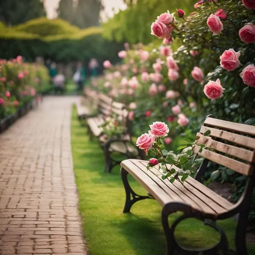 garden bench,rose garden,flower garden,park bench,rosebushes,flower background,landscape rose,blooming roses,outdoor bench,benches,flowerbed,splendor of flowers,flower bed,way of the roses,field of flowers,english garden,bach flower therapy,bench,garden of eden,flower wall en,Photography,General,Cinematic