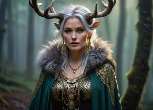 thorhild,elven,mirkwood,celtic queen,sigyn,elenore,druidic,irminsul,vaivara,dark elf,heorot,gunnhild,reynir,gunhild,kriemhild,elven forest,ellinor,asatru,elvish,arianrhod,Conceptual Art,Oil color,Oil Color 09