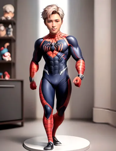 marvel figurine,3d figure,actionfigure,action figure,collectible action figures,game figure,3d man,3d model,figurine,spiderman,spider-man,a wax dummy,peter i,vax figure,peter,collectible doll,wax figu