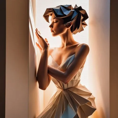 art deco woman,vettriano,drawing with light,woman silhouette,paper art,glass painting,Unique,Paper Cuts,Paper Cuts 02