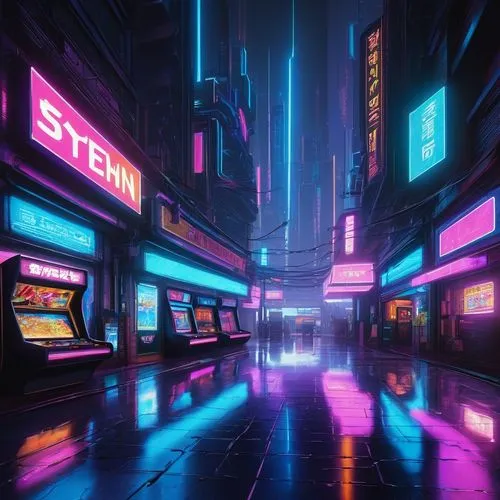 cyberpunk,cyberscene,synth,cybercity,neon arrows,cybertown,cyberworld,cyberia,neon,neons,80's design,polara,arcade,neon sign,retro styled,synthetic,neon lights,neon coffee,retro diner,neon light,Conceptual Art,Daily,Daily 27