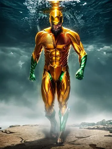 aquaman,the man in the water,ironman,god of the sea,sea god,sea man,iron man,sea devil,iron-man,poseidon,steel man,merman,electro,human torch,spartan,poseidon god face,photoshop manipulation,divemaster,3d man,swimmer