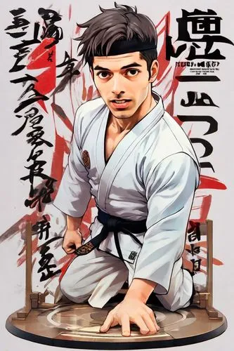 japanese martial arts,sanshou,taekkyeon,kurash,shorinji kempo,karate,jeet kune do,nabemono,tang soo do,martial arts uniform,judo,haidong gumdo,martial arts,kenjutsu,xing yi quan,cd cover,qi-gong,iaijutsu,jujitsu,karate kid,Digital Art,Anime