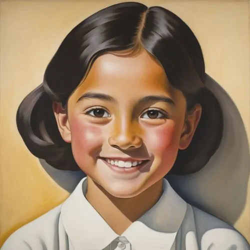 child portrait,portrait of a girl,a girl's smile,girl with cloth,girl portrait,portrait of christi,yogananda,girl with bread-and-butter,girl with cereal bowl,vietnamese woman,girl in cloth,peruvian women,yogananda guru,asian woman,oil on canvas,oil painting on canvas,kaew chao chom,guatemalan,khokhloma painting,filipino,Art,Artistic Painting,Artistic Painting 21