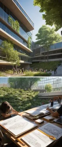 renderings,modern office,3d rendering,kaist,esade,embl,school design,epfl,revit,blur office background,ucsd,oscorp,iimura,hankyoreh,safdie,technion,calpers,office buildings,songdo,hallward,Conceptual Art,Oil color,Oil Color 12