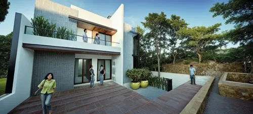 landscape design sydney,3d rendering,modern house,residencial,garden design sydney,renders,Photography,General,Realistic