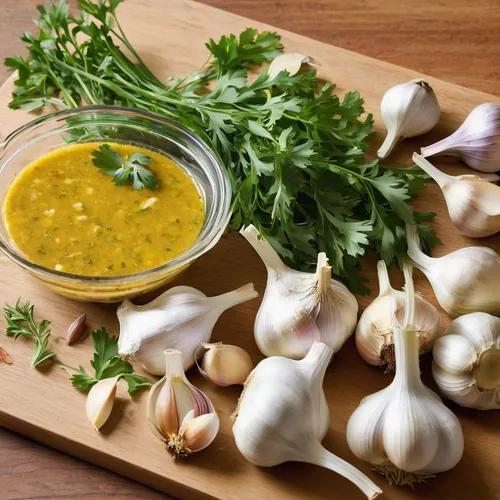 Create a recipe for a savory garlic-infused sauce.,garlic cloves,clove garlic,a clove of garlic,sweet garlic,garlic bulbs,cloves of garlic,cream of mushroom soup,velouté sauce,clove of garlic,garlic,c