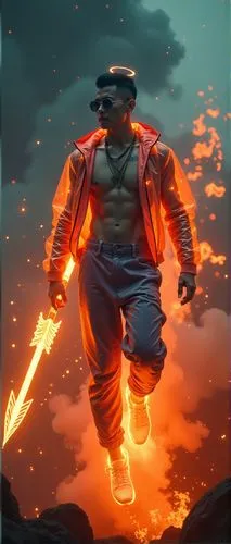 vamana,bahubali,kamehameha,ryu,son goku,tanaji,Conceptual Art,Sci-Fi,Sci-Fi 07