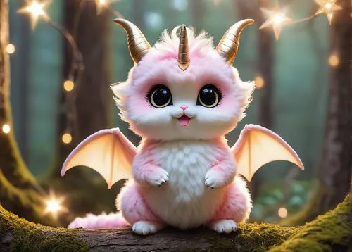 forest dragon,cute cartoon character,rabbit owl,evil fairy,knuffig,cute animal,little bunny,little angel,little girl fairy,cj7,fairy tale character,3d fantasy,child fairy,fennec,kawaii animals,real marshmallow,dragon li,cute animals,antasy,fantasy picture,Conceptual Art,Sci-Fi,Sci-Fi 17