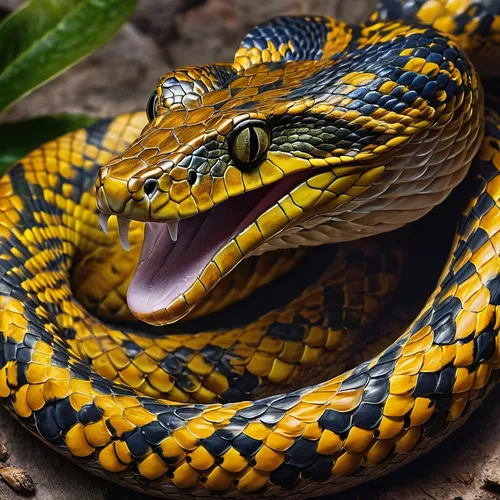 yellow python,burmese python,python,carpet python,tiger python,rock python,venomous snake,african house snake,anaconda,ball python,boa constrictor,glossy snake,pacific gopher snake,emperor snake,rat snake,common garter snake,garter snake,constrictor,hognose snake,king cobra,Photography,General,Natural