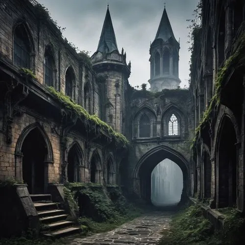 haunted cathedral,hogwarts,ravenloft,hall of the fallen,abandoned places,abandoned place,ruins,ruine,gothic style,ghost castle,haunted castle,gothic,lostplace,neogothic,lost place,fantasy picture,the ruins of the,ruin,abandoned,cathedrals,Photography,Fashion Photography,Fashion Photography 12