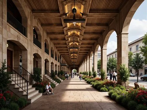 colonnades,arcaded,colonnade,pedestrianized,stonebriar,sursock,arcades,carreau,porticos,walkway,breezeway,driskill,courtyards,patios,northpark,shopping street,galleria,porticoes,montecasino,souk