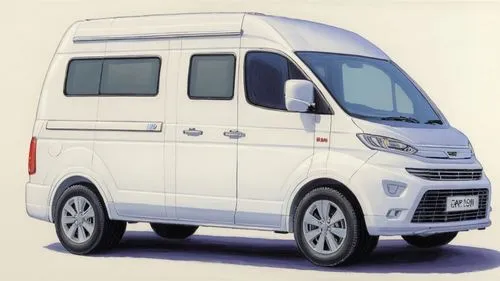 white campervan,hijet,hiace,ducato,dongfeng,wuling,vivaro,hymer,eurovan,berlingo,camper van,coachworks,smartruck,commercial vehicle,huayu bd 562,van,inwagen,sports utility vehicle,fiorino,illustration