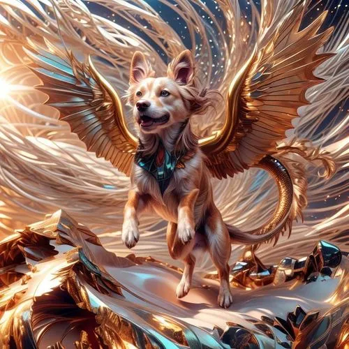 dog angel,garrison,larfleeze,griffin,griffon,griffes