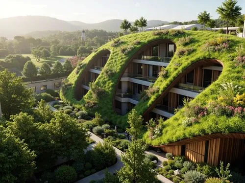 ecovillages,earthship,ecovillage,ecotopia,ecoterra,grass roof,balcony garden,roof garden,green living,terraformed,cohousing,roof landscape,permaculture,greentech,biopiracy,ecologically friendly,wine-growing area,terraces,sustainable,sustainably