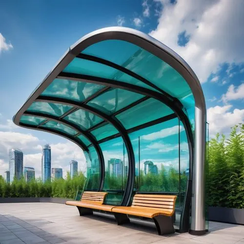 bus shelters,sky train,bus stop,airtrain,skytrain,monorail,skytrains,metromover,busstop,skyrail,carports,observation deck,skybridge,skyways,folding roof,structural glass,tram car,glass roof,the observation deck,elevated railway,Illustration,Abstract Fantasy,Abstract Fantasy 07