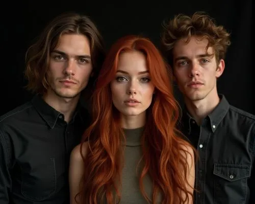 redheads,trio,epica,triad,mclaughlins,redhair,Photography,Documentary Photography,Documentary Photography 03