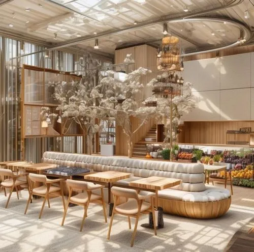 wintergarden,breakfast room,renderings,packinghouse,hotel lobby,fine dining restaurant